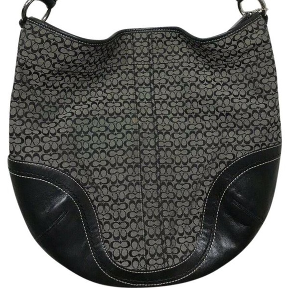 Coach Handbags - COACH All Over Logo hobo bag